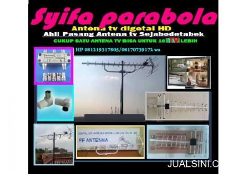 Jasa Pasang Antena Tv Digital Hd-Di Tangerang Serpong Bsd