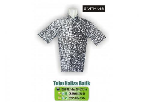 Model Baju Terkini, Desain Baju Batik Modern, Batik Baju, SMTHM8