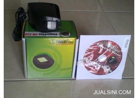 Mesin Absen Sidik Jari Pemakaian Mudah Harga Murah FingerPlus FM200