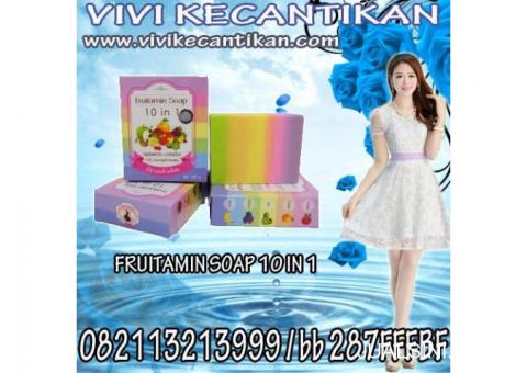 FRUITAMIN SOAP 10 IN 1 PEMUTIH ORIGINAL THAILAND 082113213999