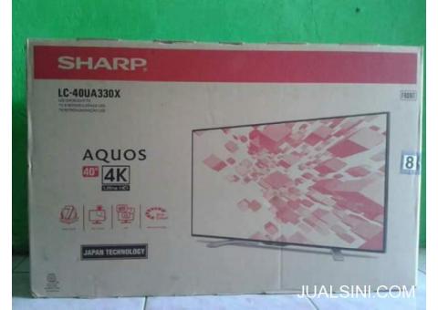 Jual TV LED merk Sharp Aquos 40 inch tipe LC40UA330X