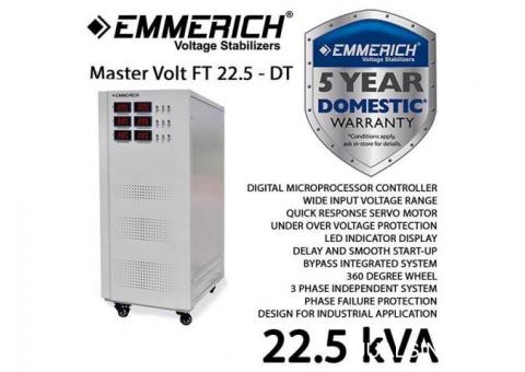 Emmerich Master Volt FT 22,5 kVA - DT, 3 phase, Germany Technology