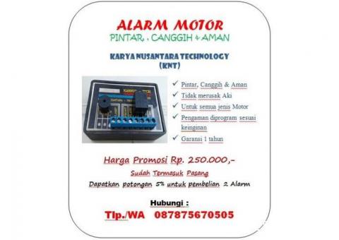 Alarm Motor Pintar, Canggih & Aman