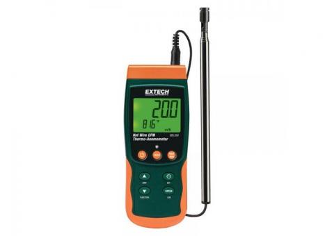 Jual Extech SDL350: Hot Wire CFM Thermo-Anemometer/Datalogger
