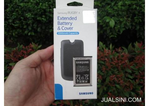 Baterai Hape Outdoor Samsung Rugby 4 Extend Battery Plus Cover 2000mAh