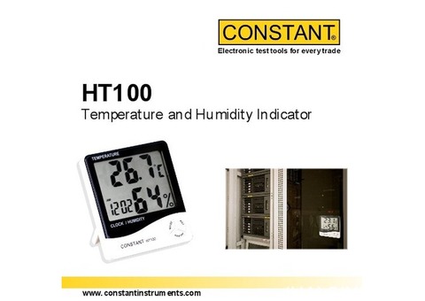 Jual CONSTANT HT100 Temperature and Humidity Indicator