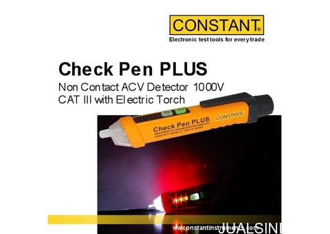 Jual CONSTANT Check Pen PLUS Non Contact ACV Detector 1000V