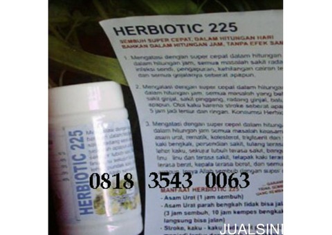 Jual Obat Herbal Asam Urat Herbiotic225