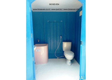 Portable Toilet - Toilet Bioseven - Toilet  Fiber - Toilet Proyek