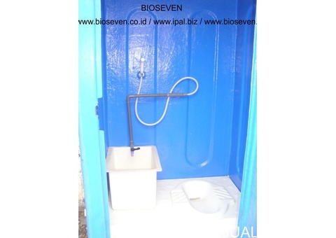 Portable Toilet - Toilet Bioseven - Toilet  Fiber - Toilet Proyek