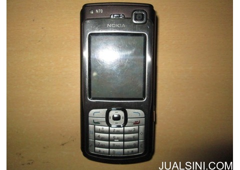 Hape Jadul Nokia N70 Seken Mulus Fullset Eks Garansi Nokia Langka