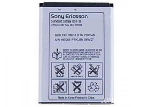 Baterai Sony Ericsson BST-36 Original Sony Ericsson