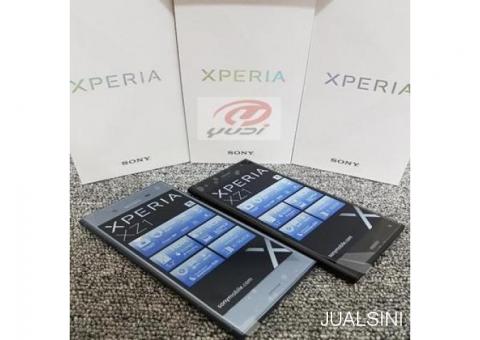 DIJUAL SEGERA HANDPHONE NEW SONY XPERIA XZ1 ORIGINAL FULLSET