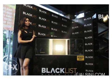 Kaca film blacklist by korea 5th Brio Ayla avanza xenia apv jazz