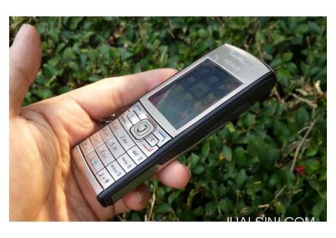 Hape Jadul Nokia E50 Seken Mulus Sangat Langka Kolektor Item