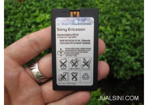 Baterai Sony Ericsson BST-22 Jadul Buat T300 T310 Original