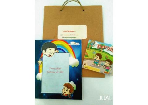 Buku Anak Bergambar Edukatif 1 Paket 4 Buku FREE FRAME