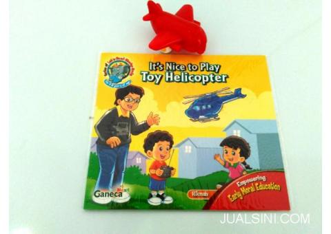 Buku Anak Bergambar English It's Nice To Play Helicopter