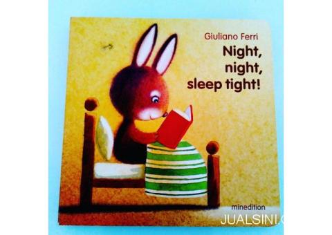 Buku Anak Boardbook Impor Pop Up Night Night Sleep Tight