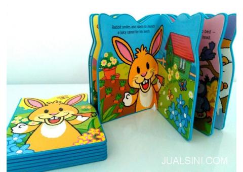 Buku Anak Boardbook Impor Breakfast to Bedtime Rabbit