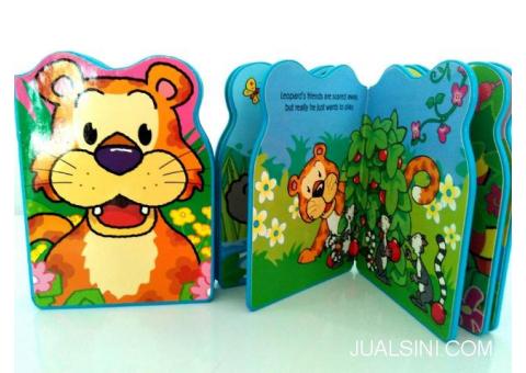 Buku Anak Boardbook Impor In The Jungle Lion