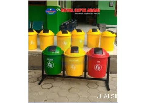 Tempat Sampah Fiberglass Murah / Volume 50 liter