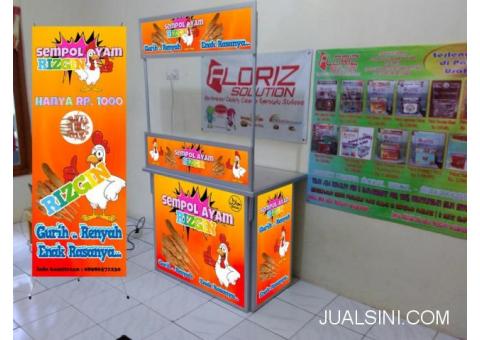 Paket Usaha Sempol Ayam RIZGIN Booth Portable