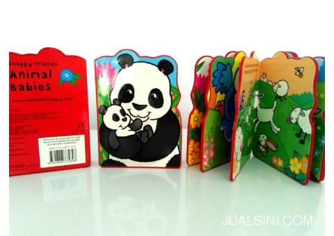 Buku Anak Boardbook Impor Animal Babies Panda