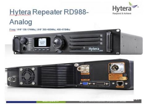 JUAL Repeater r Hytera RD-988 analog & digital