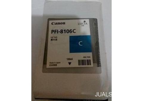 Jual Tinta Canon iPF6410 iPF6460 PFI-8106C - Cyan
