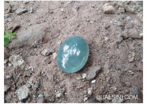 Natural Giok Jadeite Jade Type A JDT010 Cobochon Origin Burma 17cts
