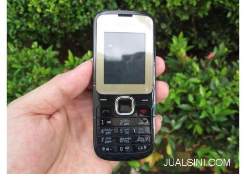 Nokia Jadul C2-00 Seken Dual SIM Phonebook 1000 Slot MicroSD