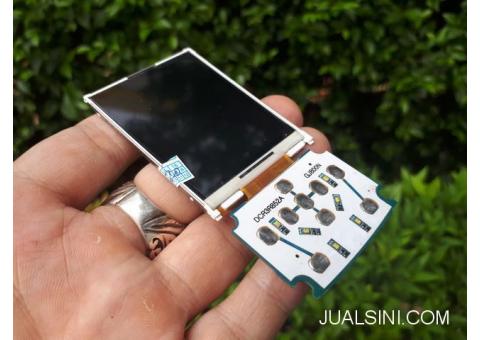 LCD Plus Konektor Keypad Samsung SGH-J800 Luxe Jadul Barang Langka