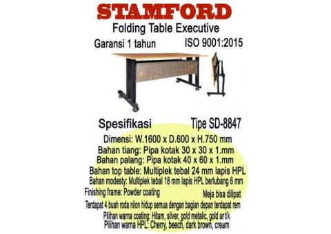 folding table execuitve stamford tipe sd8847