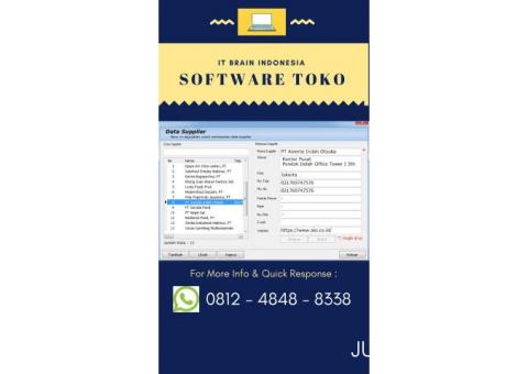 Software Toko | Program Toko | Aplikasi Toko