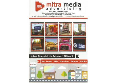 Mitra Media Advertising, jasa pemasangan billboard