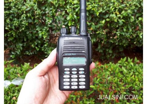 HT Motorola GP338 Plus VHF Seken Mulus Fullset IP54 Certified