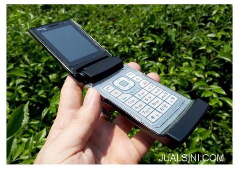 Hape Jadul Nokia N76 Flip Symbian Phone Seken Mulus Kolektor Item