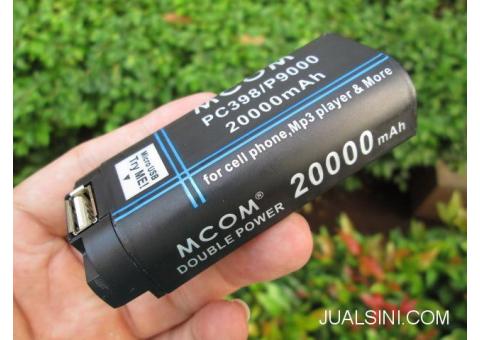 Baterai Prince PC9000 PC398 Antena Merk MCOM 20000mAh
