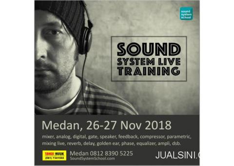Training Sound Live Medan