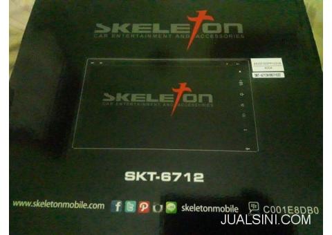 Skeleton SKT-6712 Double Din DVD Full Feature Head Unit