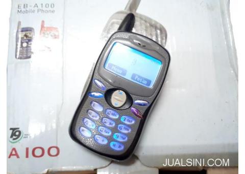 Hape Jadul Panasonic A100 Series Mini Phone Fullset Langka