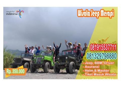 Jeep Lava Tour Merapi Yogyakarta - 081915537711
