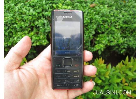 Hape Jadul Nokia X2-00 Phonebook 1000 Slot MicroSD Seken Mulus