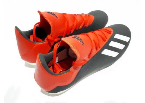 Sepatu Bola Adidas X18.3 FG Black Red New Original Sisa Stok ADD002