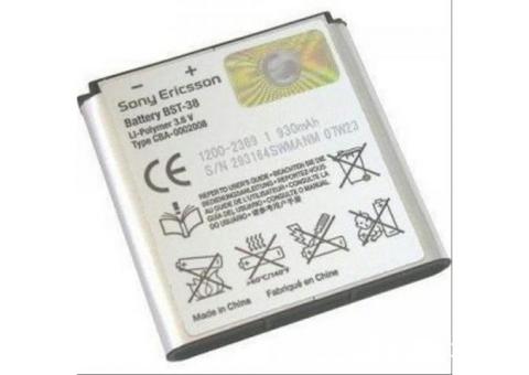 Baterai Sony Ericsson BST-38 BST 38 S500 Z780 Original 100%