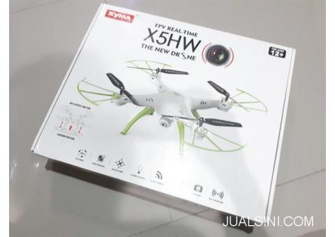 Drone Quadcopter Syma X5HW Wifi FPV Camera Altitude Hold New Sisa Stok