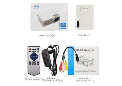 Mini Portable Projector RD-814 RD814 LED Mini 1080p With TF Card
