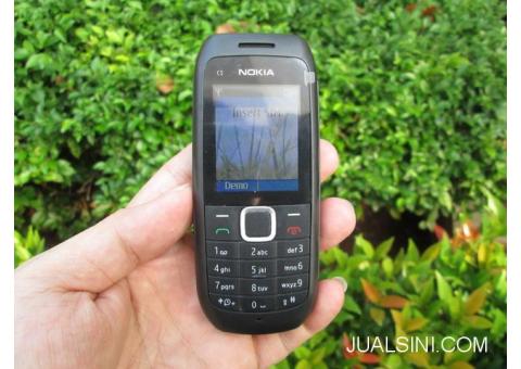Hape Jadul Nokia C1-00 C1 00 Seken Dual SIM Phonebook 500 Mulus