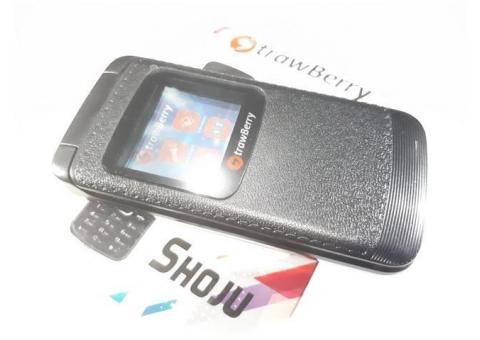Hape Murah Strawberry Shoju ST808 Flip Phone New Dual SIM